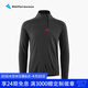 KLATTERMUSEN攀山鼠10055胡戈男款半拉鏈套頭帽衫-Huge Zip Sweater M's 962RavenBurnt Russet烏黑紅褐 M