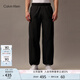 Calvin Klein運動【防水】25春夏男士ck戶外露營休閑訓(xùn)練健身運動褲GMS5P658 UB1-太空黑 XS