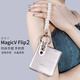 斯得弗適用榮耀magicvflip2手機(jī)殼Magic VFlip2折疊保護(hù)時(shí)尚簡(jiǎn)約防摔兔子配飾珍珠鏈女款透明軟殼-金兔子