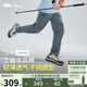 蕉下（beneunder）休閑褲子男高彈戶外工裝長(zhǎng)褲速干透氣降落傘褲DR23624深藍(lán)灰L