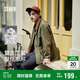 森馬（Semir）[純棉]夾克男巴恩風(fēng)工裝外套男燈芯絨夾克秋寬松上衣101524108201