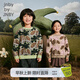 jnby by JNBY江南布衣童裝馬海毛細(xì)針厚款毛衣H型秋冬男女童兒童1O0312990 740/淡黃 160 cm