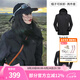 駱駝（CAMEL）三防沖鋒衣戶外登山服防水防風(fēng)防污三合一保暖時尚運(yùn)動外套 A9W214119AX，黑色，男女同款 M