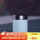 龍泉青瓷茶葉罐金屬迷你密封陶瓷茶罐便攜旅行小罐家用茶葉盒防潮小號收納 哥窯粉青開(kāi)片