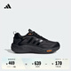 adidas CLIMAWARM暖「芯」科技緩震回彈保暖防滑耐磨跑鞋阿迪達斯 碳黑/一號黑/深橙黃 42