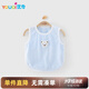 優(yōu)奇寶寶肚兜夏季薄款半背衣冰絲涼爽兒童家居服嬰兒睡衣琵琶衣