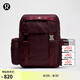 lululemon丨Wunderlust 小款背包 雙肩包 拒水 LU9COIS 李子暗紫/炮銅色 O/S