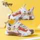 迪士尼（Disney）兒童運(yùn)動(dòng)鞋中小童校園休閑鞋透氣耐磨時(shí)尚運(yùn)動(dòng)童鞋 米灰  27 