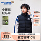 Skechers斯凱奇秋冬季新款男女中大童梭織羽絨服背心L424K032