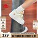KAPPA卡帕女鞋厚底板鞋女2025秋季新款輕便小白鞋女透氣增高運動(dòng)鞋子女 水綠色 38