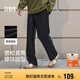 森馬（Semir）休閑褲男基礎(chǔ)中性款寬松直筒褲秋季情侶運(yùn)動針織褲子101524127202