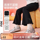 ASK JUNIOR【高彈】?jì)和澴?5秋季小童修身顯瘦喇叭褲女童細閃木耳邊長(cháng)褲