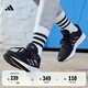 adidas GALAXY 5挑戰(zhàn)里程舒適網(wǎng)面體測(cè)跑鞋女子阿迪達(dá)斯官方   黑色/紫色   38