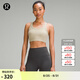 lululemon丨Ribbed Nulu? 女士瑜伽羅紋圓領(lǐng)運動內(nèi)衣  LW2ECLS 指南針卡其色 XS /4