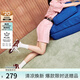TOOMANYSHOES 【吳昕同款】甜味補劑 夏季新款軟底網面運動鞋透氣休閑德訓鞋女 酒紅色 36