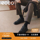 愛步（ECCO）正裝鞋 增高牛皮休閑皮鞋男 雅仕男鞋系列207124 黑色42