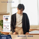 TOMMY HILFIGER秋冬男裝純棉休閑簡(jiǎn)約小繡標(biāo)紐扣V領(lǐng)合身針織開(kāi)衫外套J6879 黑色BDS M （推薦：135-150斤）
