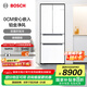 博世（BOSCH）冰箱M7s零嵌入式法式多門(mén)四開(kāi)門(mén)461L家用電冰箱 雙循環(huán) 鉑金凈風(fēng) 玻璃面板 支持國(guó)家補(bǔ)貼 白色K9F72EA20C