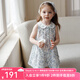 OAK FAMILY夏季新品2025女寶寶無(wú)袖連衣裙文藝娃娃領(lǐng)兒童公主裙 小羊果園 （不含頭飾） 90 cm