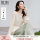 香影吊帶連衣裙兩件套女2025夏秋新款針織罩衫長裙輕熟風(fēng)氣質(zhì)套裝 軍綠 M 160/84A/95-110斤