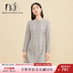 ARTIS女裝 意大利印花面料連衣裙AR5317071-238 如圖 S (36)