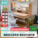黑白調(diào)兒童S2Pro兒童學(xué)習(xí)桌書桌學(xué)習(xí)桌椅升降桌學(xué)生寫字桌3-18歲兒童書桌椅