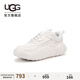 UGG春季男女同款舒適系帶厚底圓頭時(shí)尚老爹鞋休閑鞋 1166010 WHT | 白色 38