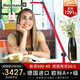 Waldmann 沃達(dá)邁 德國進(jìn)口兒童護(hù)眼臺(tái)燈小學(xué)生閱讀學(xué)習(xí)桌椅工作 防藍(lán)光LED 波爾多紅(含底座)暖白光4000K