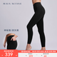 MAIA ACTIVE【虞書欣同款】腰精褲 收腹細(xì)腰高彈緊身瑜伽褲健身褲子九分褲女 9分口袋款-神秘黑/炭灰黑 M