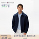 Tommy Hilfiger【輕通勤】25新款春夏男商務(wù)休閑拉鏈翻領(lǐng)行政夾克外套