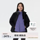 KOLON SPORT/可隆三合一沖鋒衣 女子戶外運(yùn)動防水防風(fēng)夾克外套 LKJK4WTT94-BK 黑色【羽絨內(nèi)膽】 M 165/88A