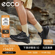愛(ài)步（ECCO）運動(dòng)鞋男 網(wǎng)面透氣緩震戶(hù)外休閑登山徒步鞋 奧途824254 黑色41