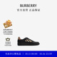 博柏利（BURBERRY）【明星同款】男鞋 皮革拼格紋 Terrace 運動(dòng)鞋