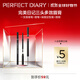 完美日記（PERFECT DIARY）眉筆防水防汗持久不易暈染脫色新手生日禮物送女友 三頭多效眉膏筆02灰棕