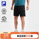 FILA 斐樂(lè )官方黃景瑜同款男士針織五分褲2025夏健身運動(dòng)基礎防曬短褲