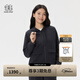 KOLON SPORT/可隆針織夾克 女子柔軟抗菌莫代爾戶(hù)外休閑外套 LKJK5AT824-BK 黑色 XL 175/96A