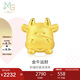 周生生七夕禮物黃金轉(zhuǎn)運(yùn)珠可愛小牛足金珠子手串生肖不配手鏈繩91989C