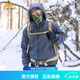 赫利肯戶外L7防寒高保暖棉服男 Helikon 冬季保暖加厚夾克滑雪登山服 鋼灰（L7普通版） M (高170-180cm 重160-180斤)