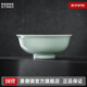 景德鎮(zhèn)（jdz）官方陶瓷影青瓷餐具無鉛純色碗盤組合搬家喬遷禮物家用搬家禮物 流影7英寸面碗（兩只裝）