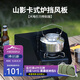 火楓（FIRE-MAPLE）山影卡式爐擋風(fēng)板-黑色特別版 戶外折疊燃?xì)馄溜L(fēng)罩廚房隔油擋油板