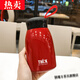 膳魔方大肚保溫杯小巧便攜學(xué)生可愛(ài)矮胖水杯男ins防摔高中簡(jiǎn)約杯子純色 紅色360m/枡