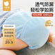 貝肽斯尿布嬰兒純棉可水洗紗布訓(xùn)練褲隔尿戒尿不濕24-36斤110碼 2條裝