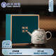 蘇氏陶瓷（SUSHI CERAMICS）鎏銀品竹茶壺非遺大師鄭文強(qiáng)功夫茶具泡茶壺（200ml）J0831