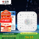 公牛（BULL）LED燈貼磁吸安裝高亮燈珠替換燈盤光源 48W方形6500K