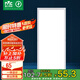 雷士照明（NVC）led集成吊頂廚衛(wèi)國(guó)家補(bǔ)貼面板燈鋁扣板衛(wèi)生間燈300*600銀邊24W