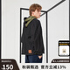 dickies夾克多口袋拼接撞色外套 男士休閑百搭長(cháng)袖薄外套10103 黑色 M