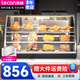 樂(lè )創(chuàng  )（lecon）lecon 商用保溫柜 熟食展示柜炸雞漢堡蛋撻薯條臺式加熱板栗恒溫小型食品陳列柜展示柜 【直熱升級】0.9米(兩層+帶6個(gè)盤(pán)子)