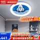 華藝照明（HUAYI）兒童房燈卡通宇航員護眼燈簡約現(xiàn)代熊貓臥室燈男孩女孩全光譜燈具 火箭【全光譜護眼】天貓72W