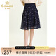 喬萬(wàn)尼商場(chǎng)同款半身裙春秋季新品氣質(zhì)流行顯瘦a字半裙中長(cháng)款女 海洋樂(lè )園圖案 2XL