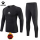 卡爾美（KELME）卡爾美新款足球兒童緊身衣套裝男長(cháng)袖足球服高彈保暖打底秋冬款套 J3黑套裝(加絨) S#適合160-170cm